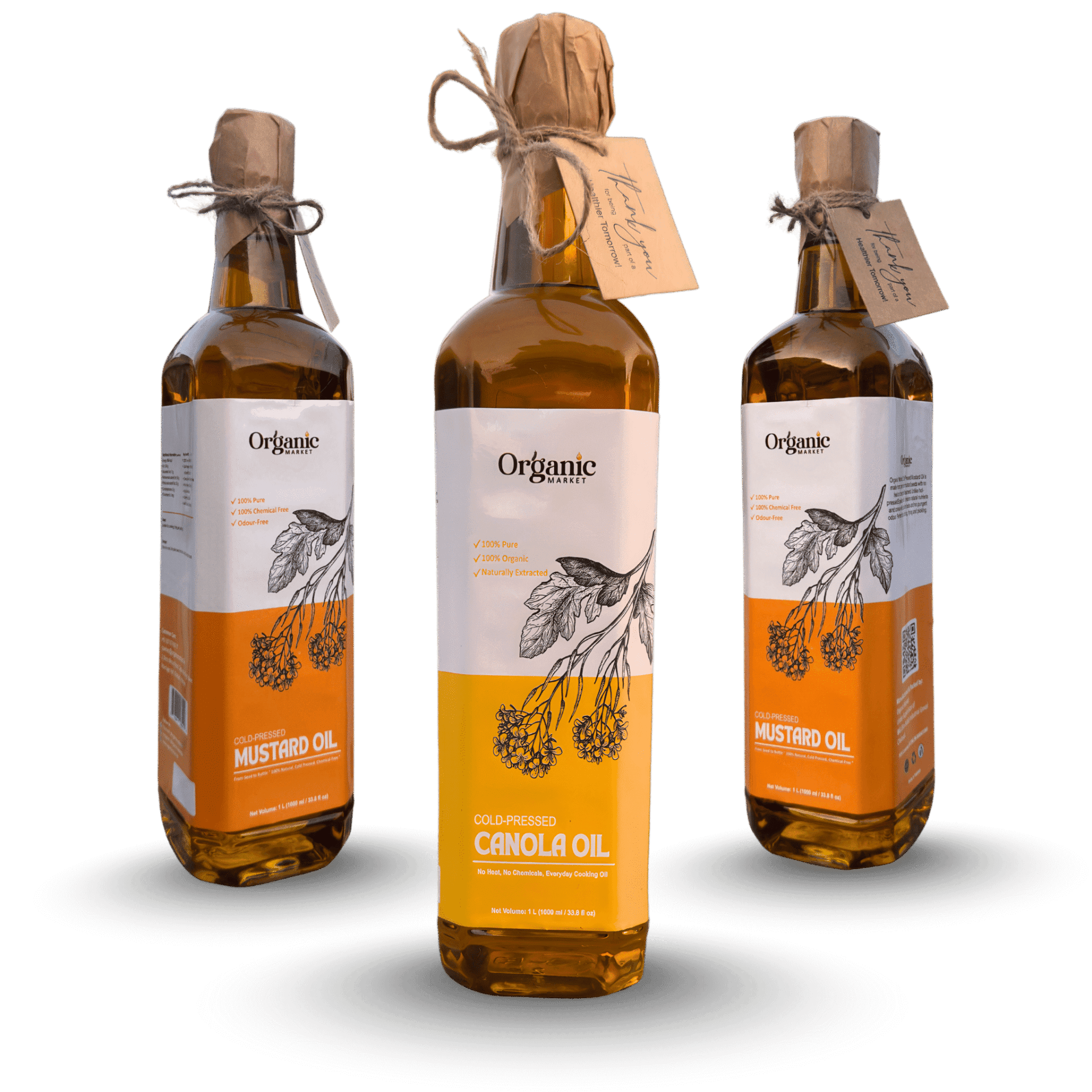 Pure cold-pressed cooking oils in Pakistan