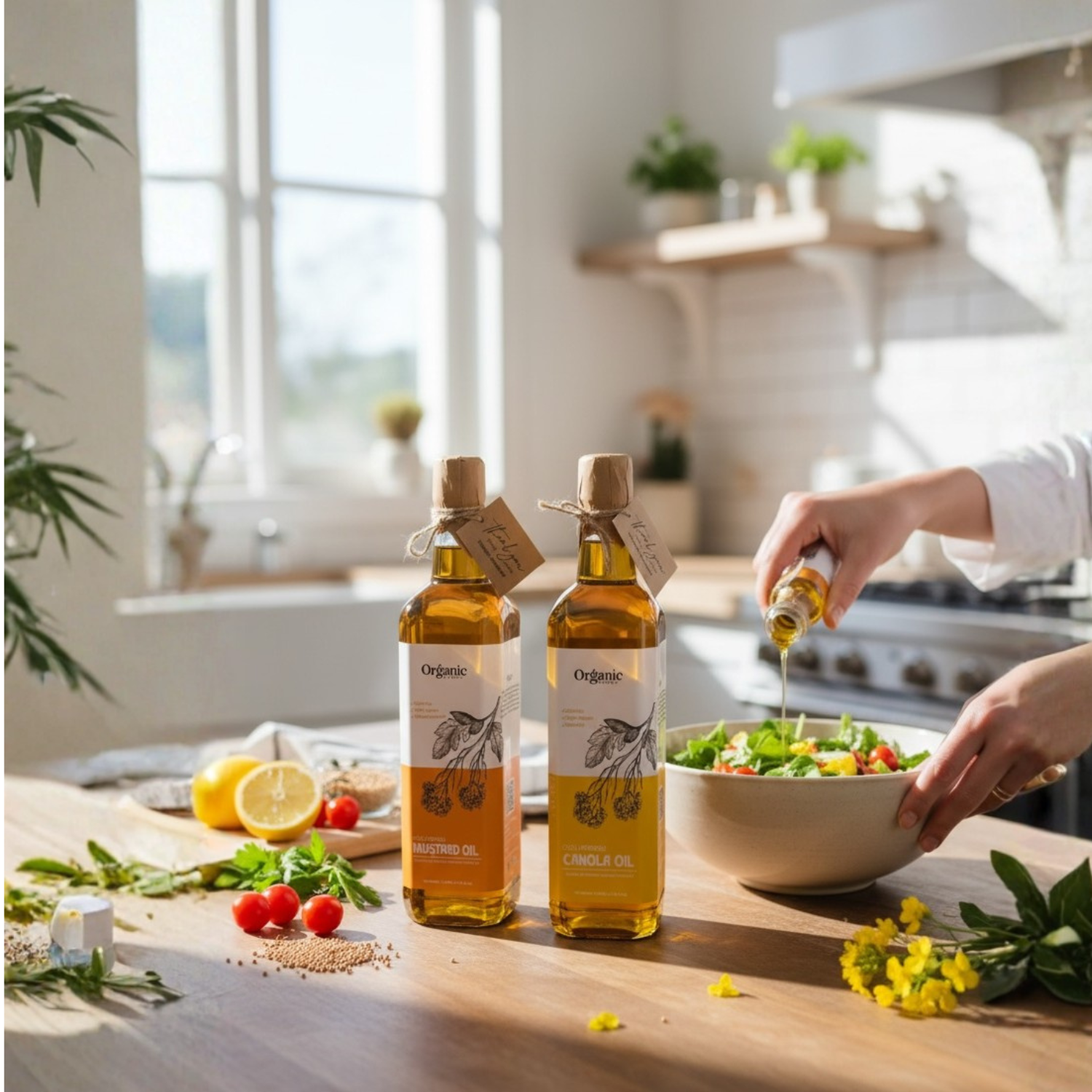 Cold-Pressed Mustard Oil