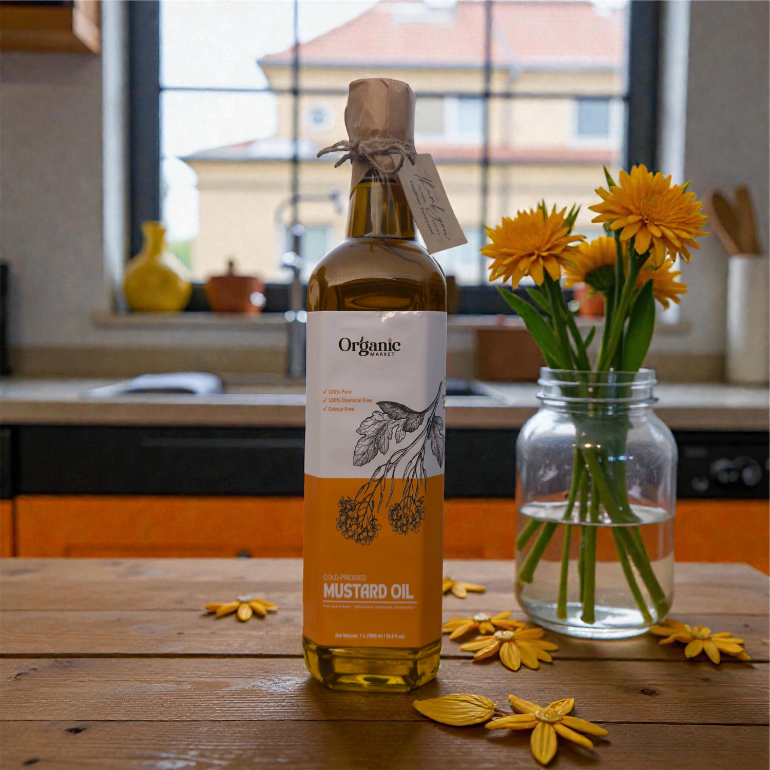 Cold-Pressed Mustard Oil